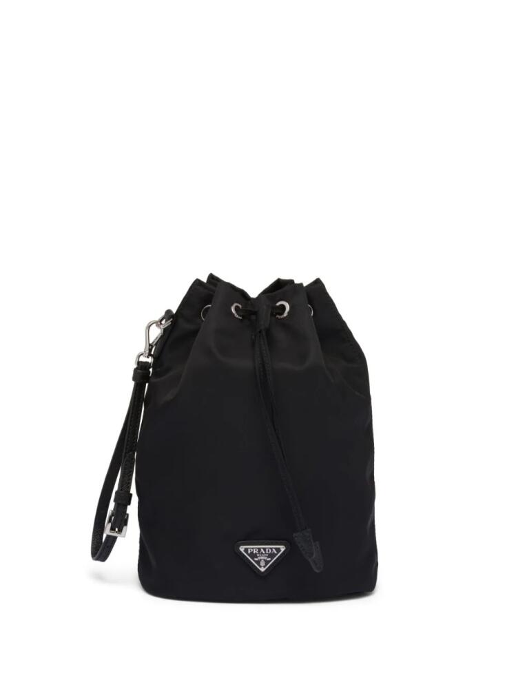 Prada Re-Nylon drawstring pouch - Black Cover