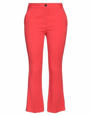 Atos Lombardini Woman Pants Red Viscose, Acetate, Elastane, Polyester Cover