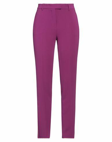 Max Mara Studio Woman Pants Purple Triacetate, Polyester Cover