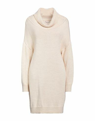 Biancoghiaccio Woman Turtleneck Ivory Acrylic, Wool, Viscose, Alpaca wool, Polyester Cover