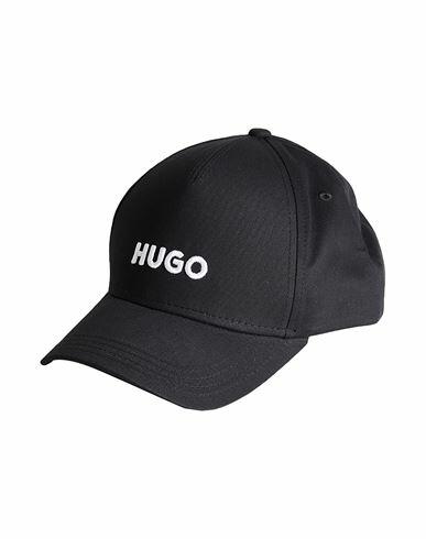 Hugo Man Hat Black Cotton Cover