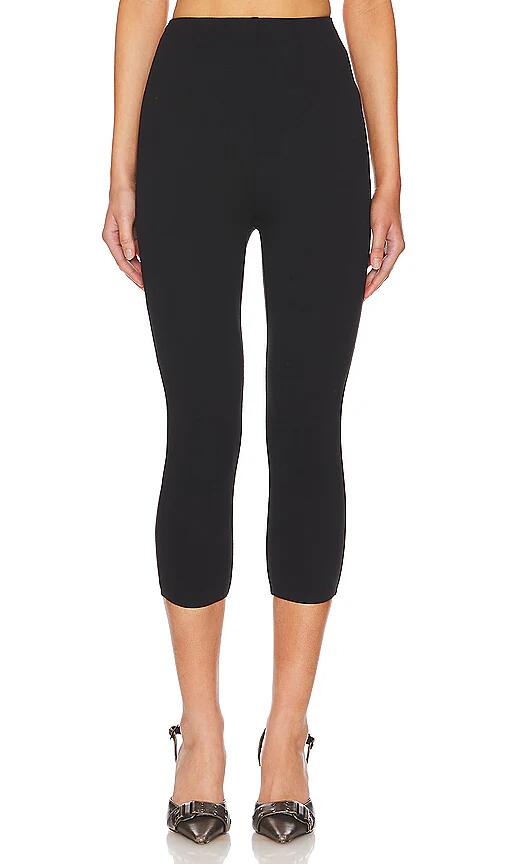 AFRM Ettie Essential Pant in Black Cover