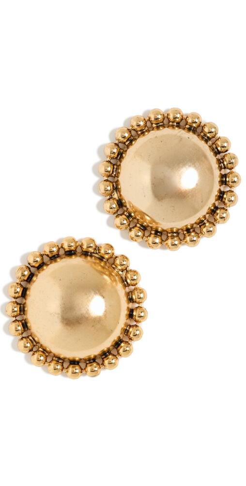 LELET NY Lucia Dome Stud Earrings Gold Cover