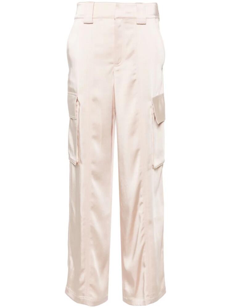 A.L.C. mid-waist straight-leg trousers - Pink Cover