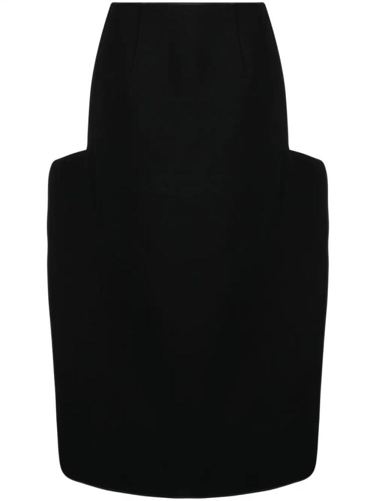 Maticevski Pureness Cut Away skirt - Black Cover