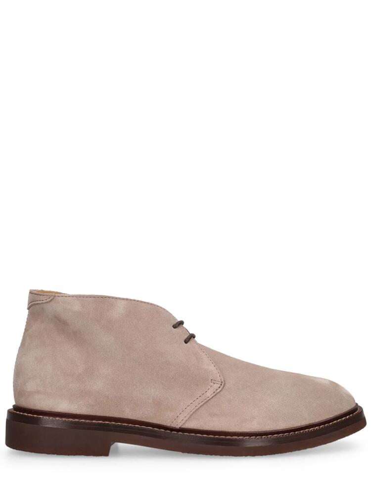 BRUNELLO CUCINELLI Suede Chukka Boots Cover