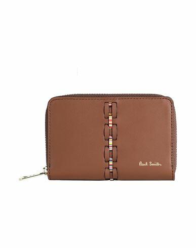 Paul Smith Woman Wallet Brown Calfskin Cover