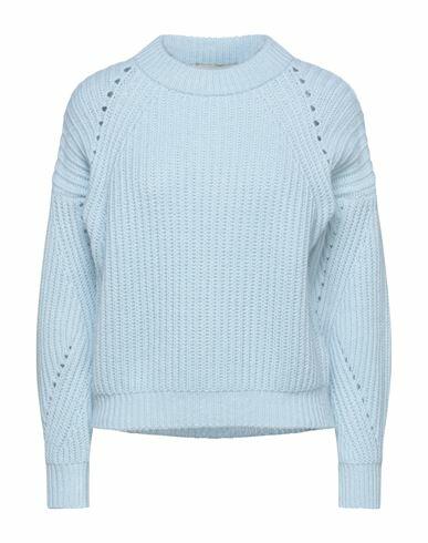 N. o.w. Andrea Rosati Cashmere Woman Sweater Sky blue Cashmere Cover