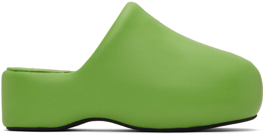 SIMONMILLER Green Bubble Loafers Cover