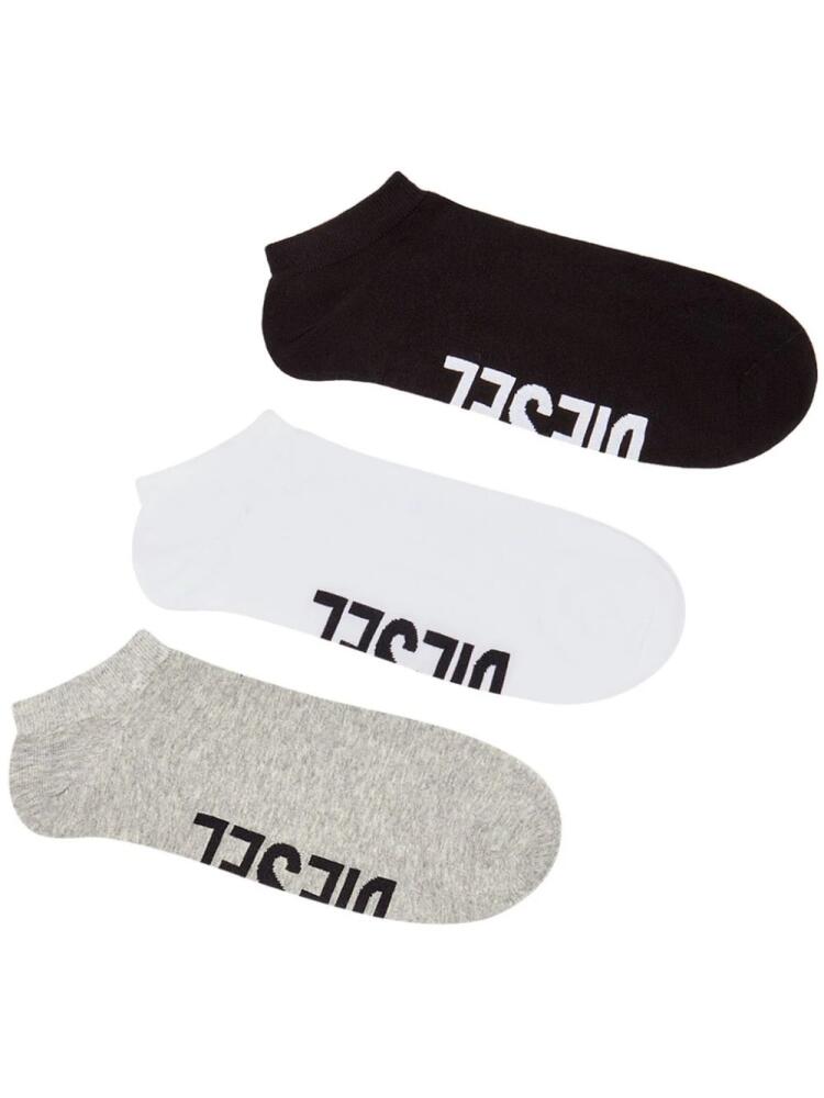 Diesel SKM-Gost socks (set of 3 pairs) - Black Cover