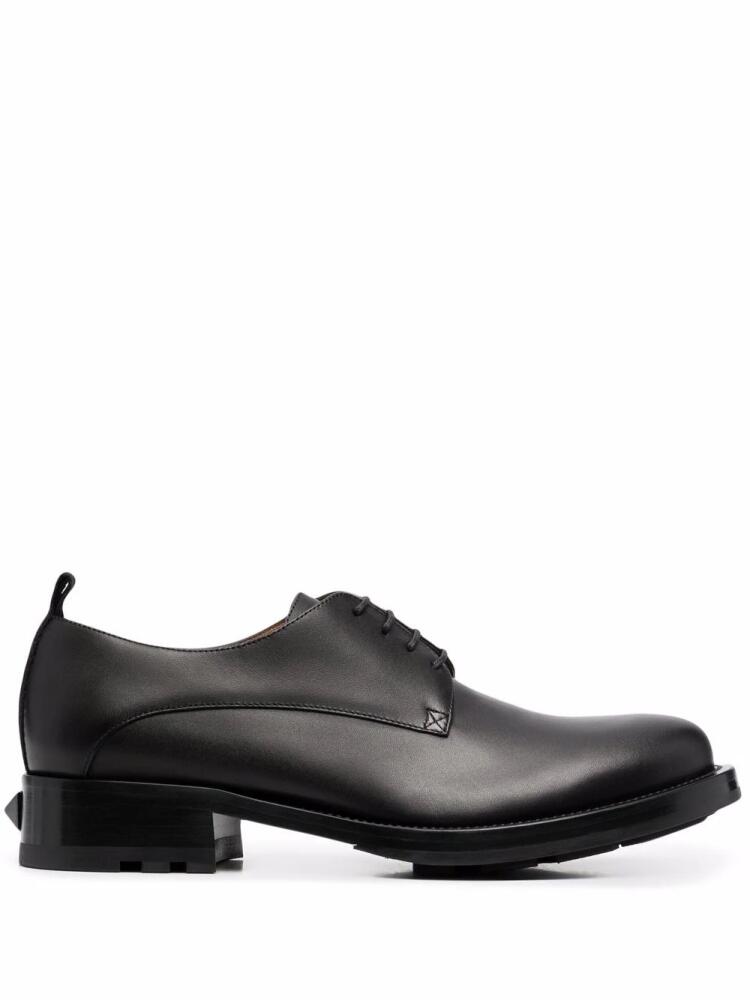 Valentino Garavani stacked-sole Derby shoes - Black Cover