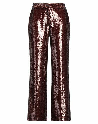 Sabina Musáyev Woman Pants Brown Polyester Cover