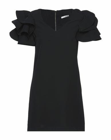 Relish Woman Mini dress Black Polyester, Elastane Cover