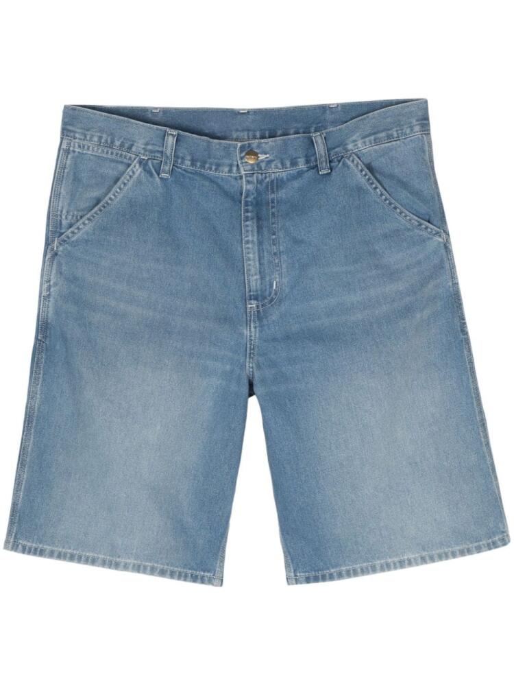 Carhartt WIP Simple denim shorts - Blue Cover