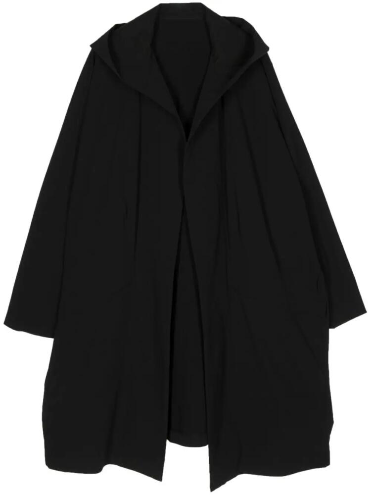 Fumito Ganryu hooded long coat - Black Cover