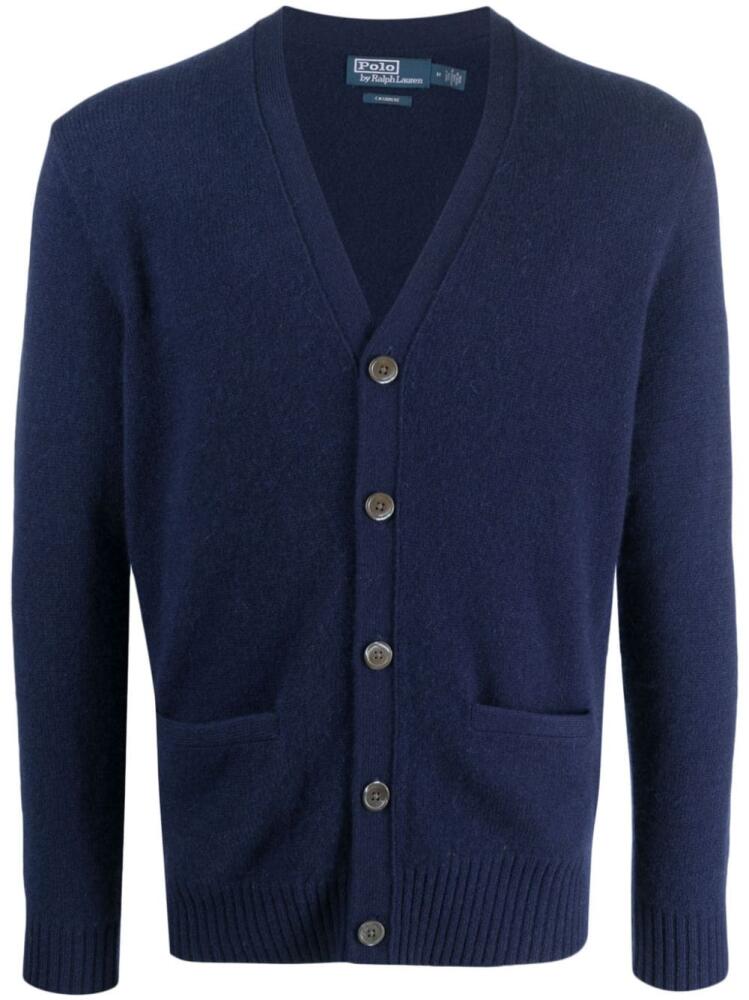 Polo Ralph Lauren V-neck cashmere cardigan - Blue Cover