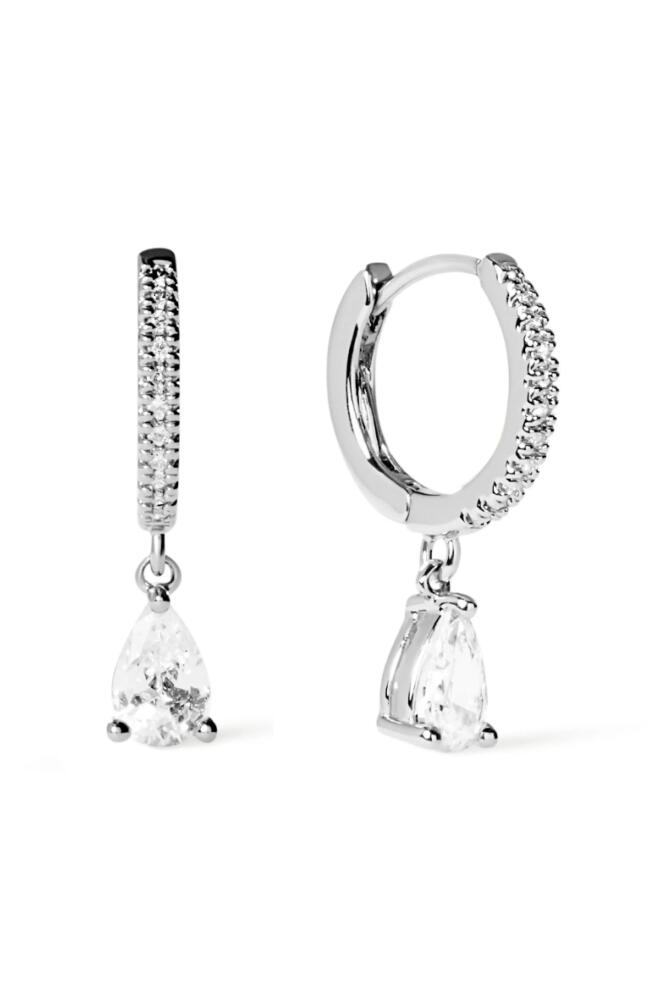 Ana Luisa Delicate Huggie Hoops - Elise in Silver Cover