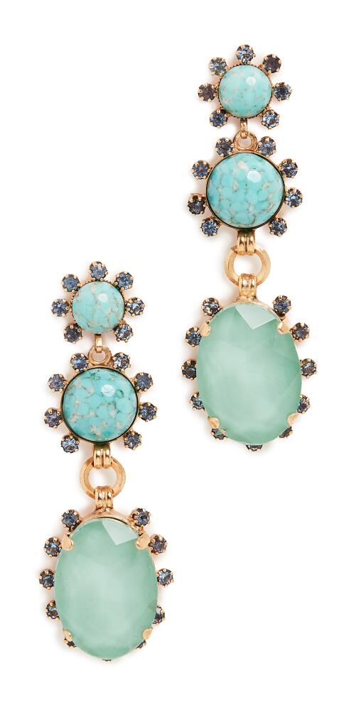 Elizabeth Cole Olivia Earrings Sunny Turquoise Cover