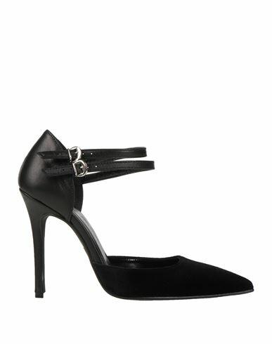 Divine Follie Woman Pumps Black Textile fibers Cover