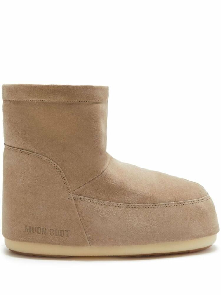 Moon Boot MOON BOOT NOLACE LOW SUEDE ANKLE BOOT - Neutrals Cover