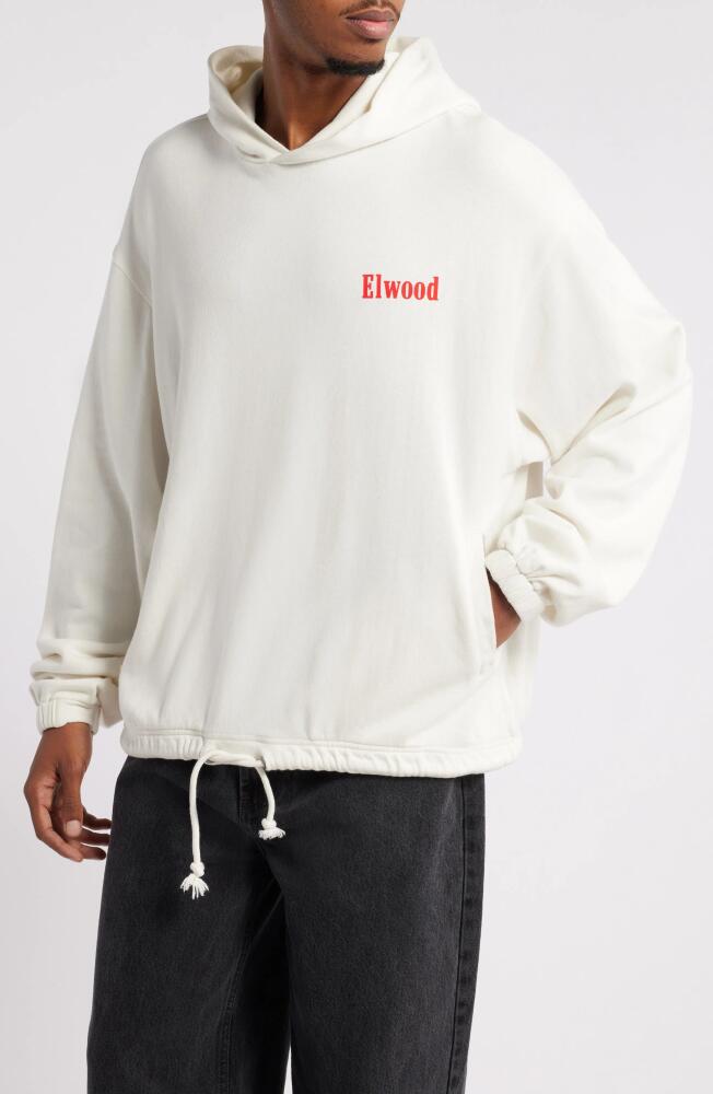 Elwood Organic Cotton Hoodie in Pearl Cover