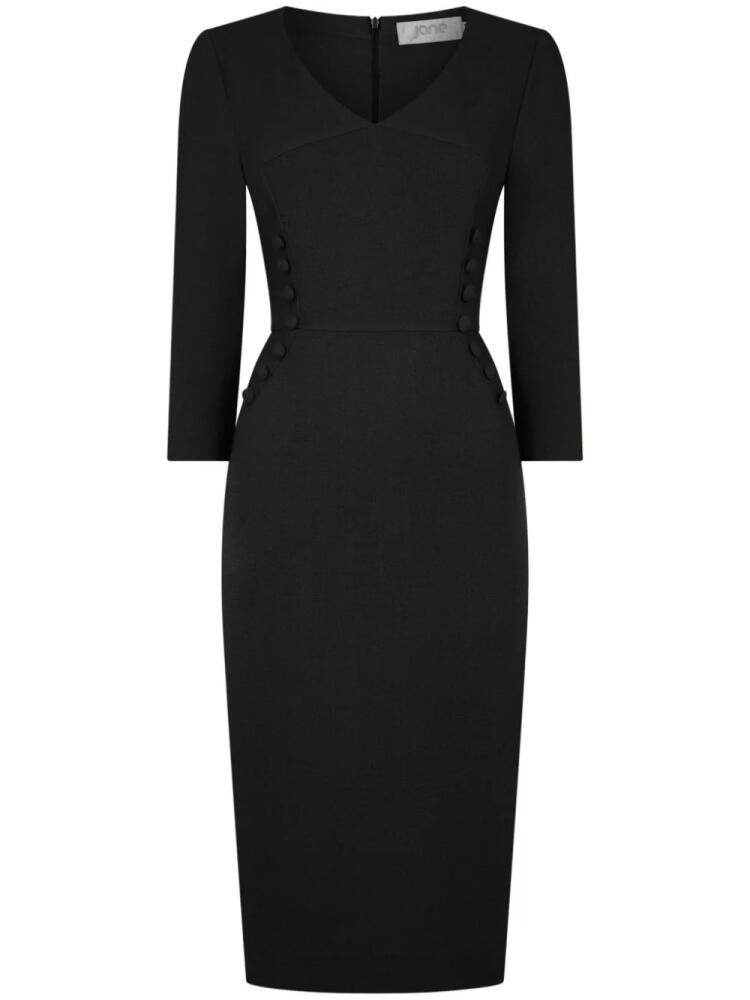 JANE Tatum pencil dress - Black Cover