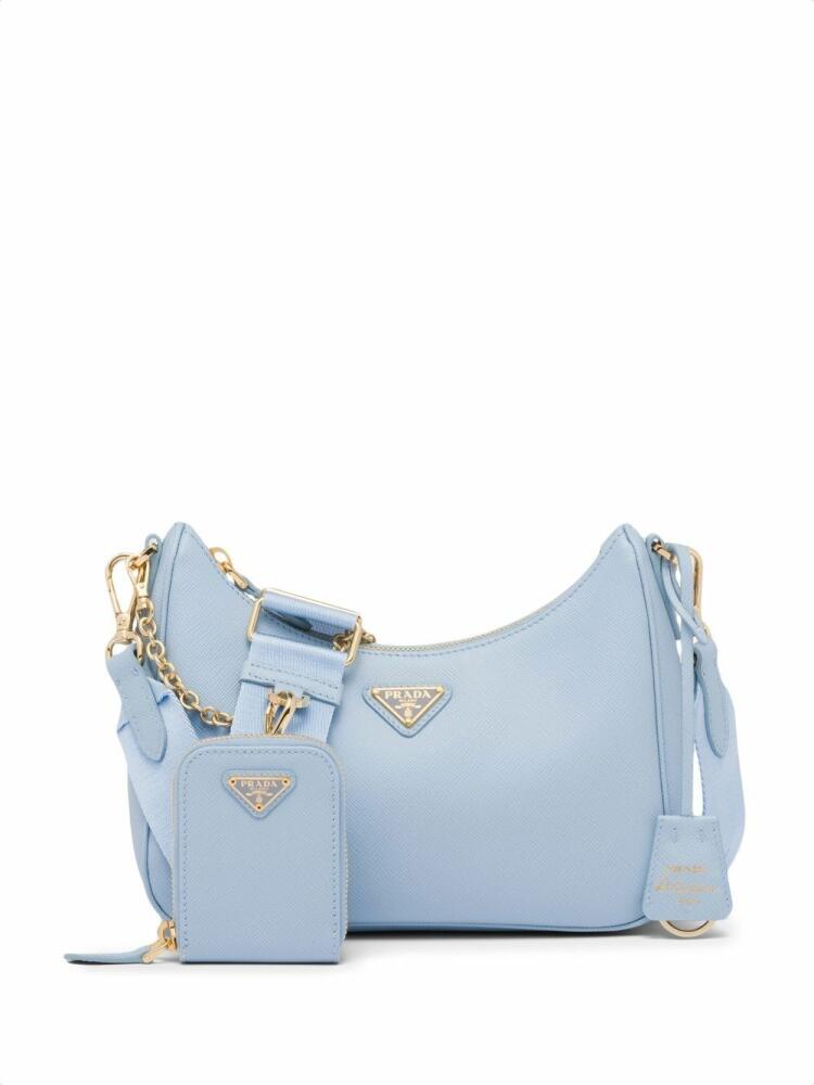 Prada Re-Edition 2005 leather shoulder bag - Blue Cover