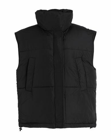 Only Woman Puffer Black Polyester Cover