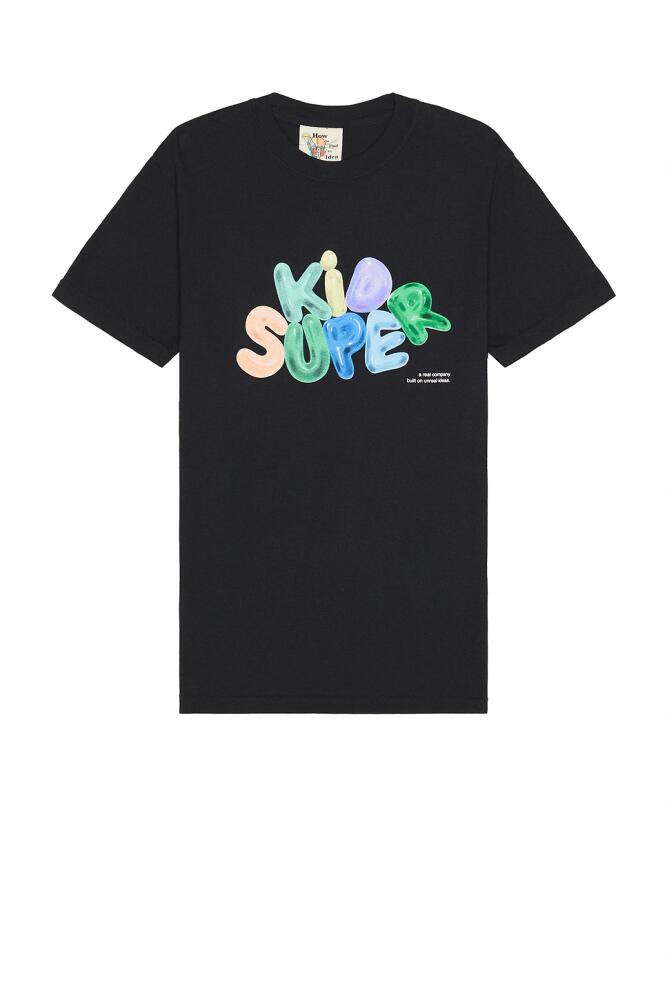 KidSuper Graphic Tee in Black Cover