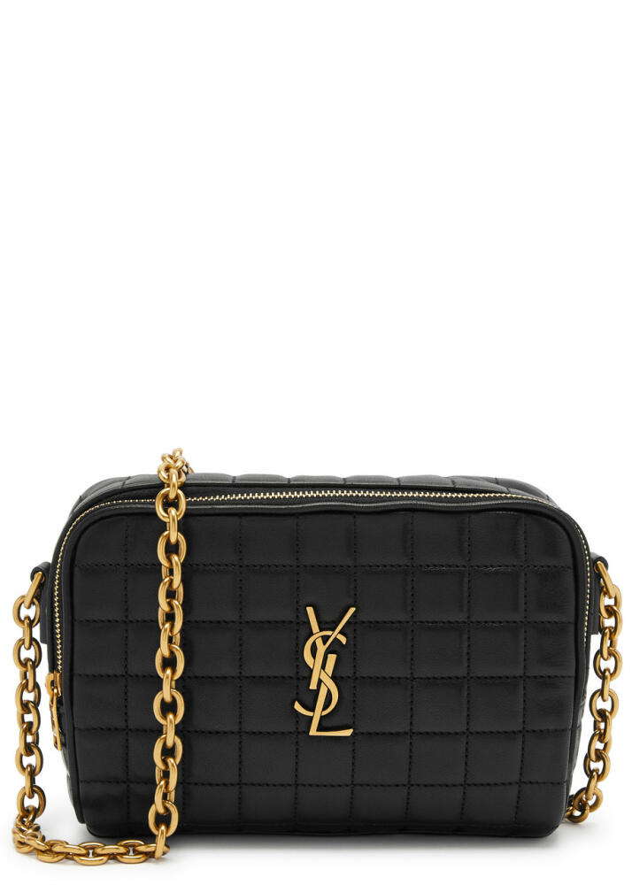 Saint Laurent Cassandre Quilted Leather Camera bag - Black Cover