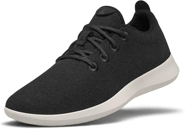 Allbirds Wool Runner (True Black (Cream)) Men's Shoes Cover