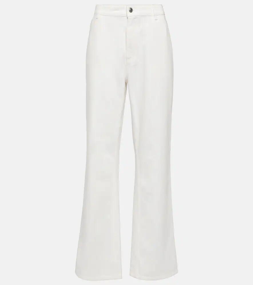 Loro Piana High-rise wide-leg jeans Cover