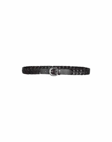 Etro Man Belt Dark brown Soft Leather Cover