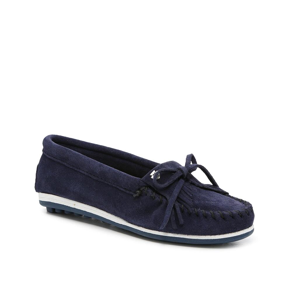 Minnetonka Kilty Plus Moccasin | Women's | Navy Cover