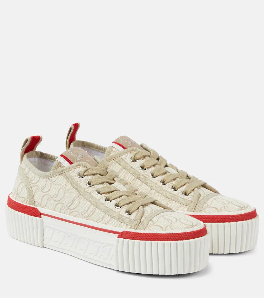 Christian Louboutin Super Pedro CL platform sneakers Cover