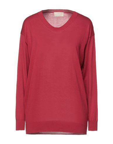 Drumohr Woman Sweater Red Cotton Cover