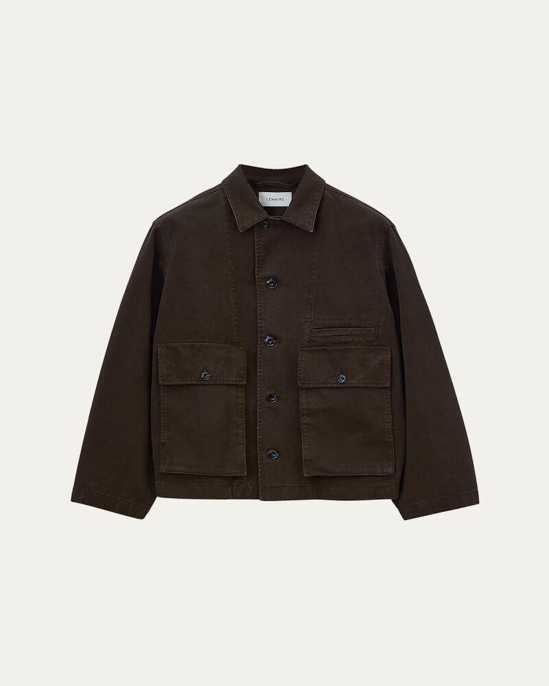 LEMAIRE Men's Boxy Chore Coat Cover