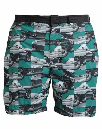 Ferrari Man Beach shorts and pants Emerald green Polyamide Cover