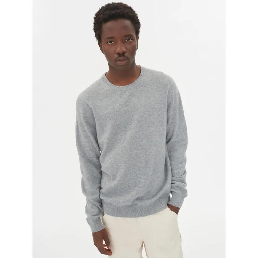 Gobi Cashmere Crew Neck Sweater in Vapor Blue Cover