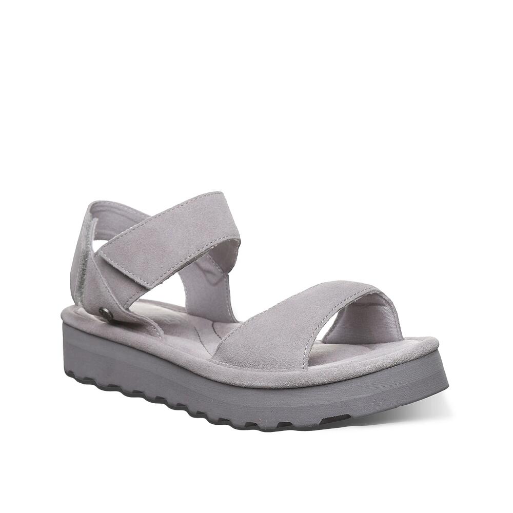 Bearpaw Crest Sandal | Women's | Grey Fog Cover