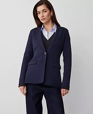 Ann Taylor Slim Sweater Blazer Cover