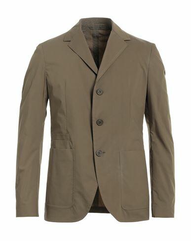 Neil Barrett Man Blazer Military green Cotton, Polyester Cover