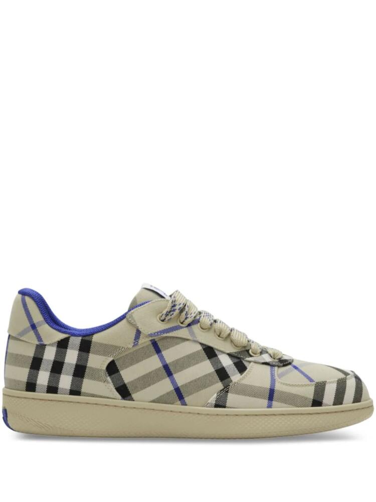 Burberry Vintage Check low-top sneakers - Neutrals Cover