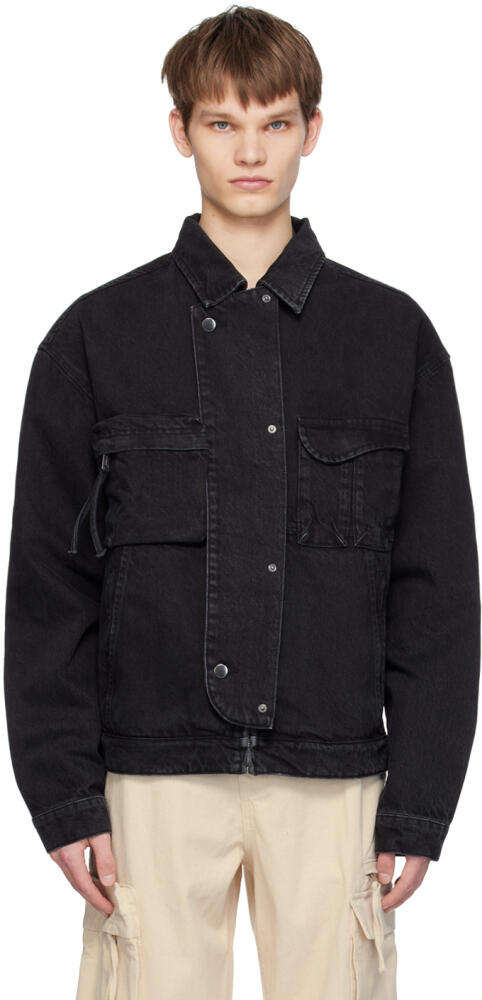 Axel Arigato Black Hays Denim Jacket Cover