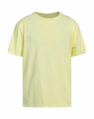 Officina 36 Man T-shirt Yellow Organic cotton Cover