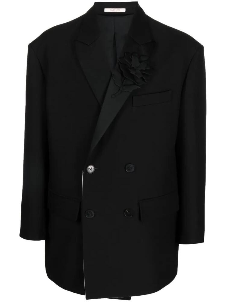 Valentino Garavani double-breasted blazer - Black Cover