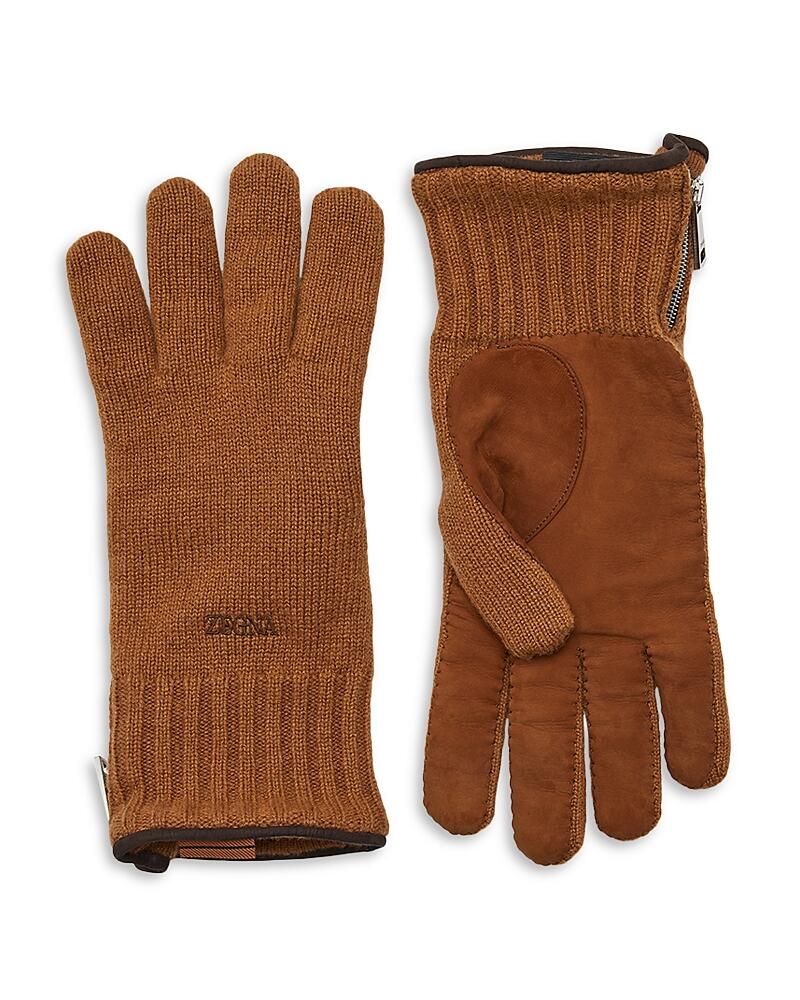 Zegna Knitted Oasi Cashmere Gloves Cover