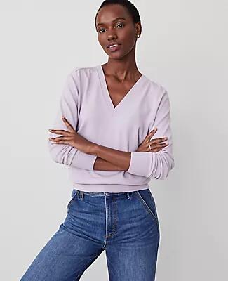 Ann Taylor V-Neck Sweater Cover