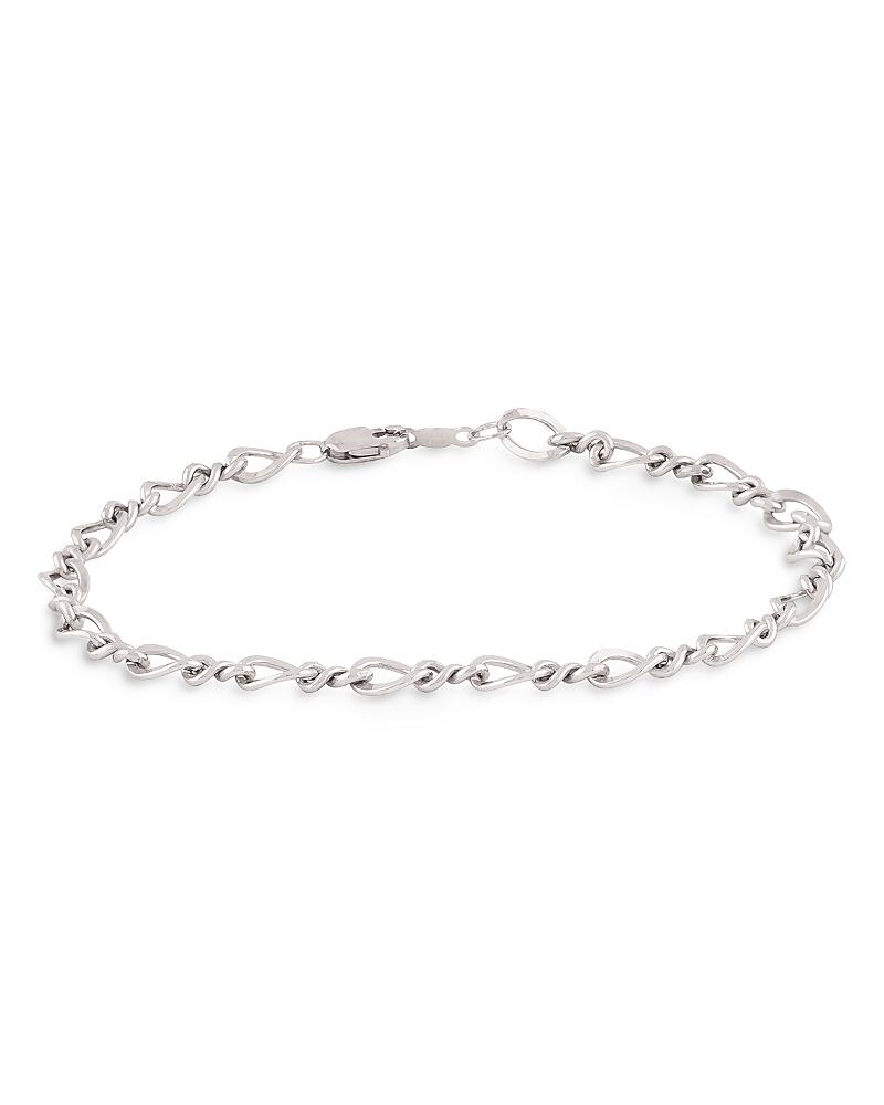 Bloomingdale's Fine Collection Sterling Silver Figure Eight Chain Bracelet - Exclusive Cover