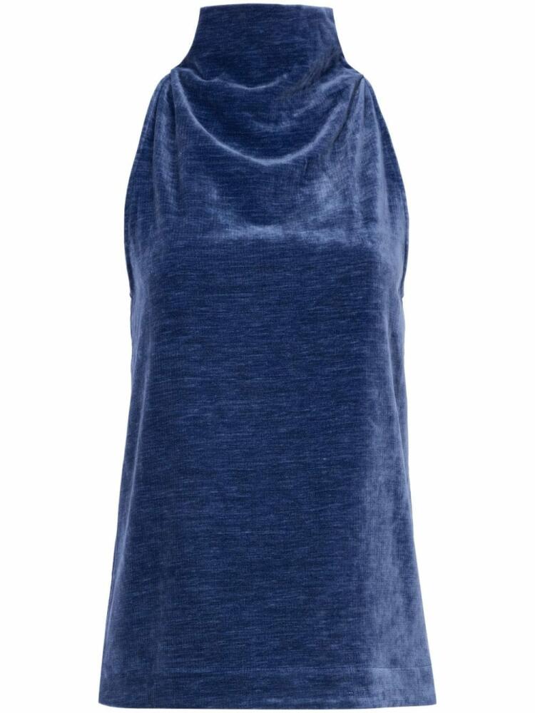 Proenza Schouler White Label halterneck sleeveless top - Blue Cover